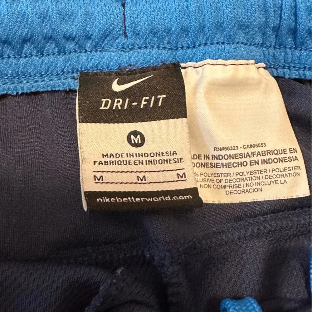Nike Men's Navy Blue Sports Shorts - Picture 4 of 4